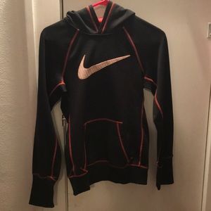 Nike sweatshirt.